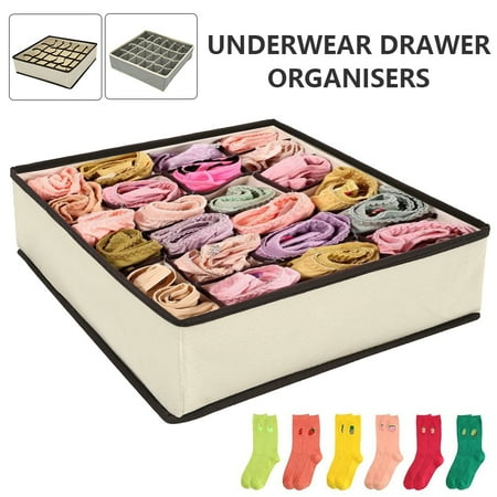 

Miuline Multi-Function Storage Box Clothing Organizer Closet Drawer Underwear Socks Bra Desktop Drawer New
