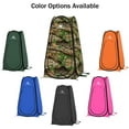 thumbnail image 6 of Pop Up Pod - Privacy Shower Tent, Dressing Room, or Portable Toilet Stall with Carry Bag for Camping, Beach, or Tailgate Outdoors, 6 of 14