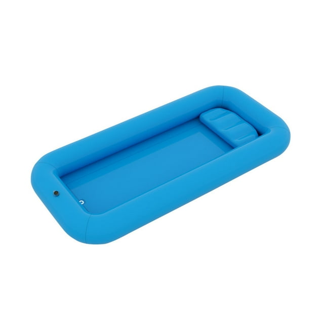 Bañera inflable, bañera portátil para adultos, PVC con almohada, de baño, lavabos para champú, ducha, bañera, lavabo para el hogar, SPA, fácil de Jinwen bañera inflable