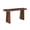 Dark Brown, variant on Taran Designs Darcy Live Edge Solid Wood Console Table in Brown