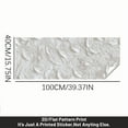 thumbnail image 2 of 1 piece, self-adhesive and removable wallpaper wall sticker, 2D flat French retro leaf pattern PVC wallpaper, can be spliced, home background wall decoration wallpaper, suitable for kitchen, living r, 2 of 10