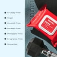 thumbnail image 6 of Whole Body Antiperspirant Wipes, Unscented, Sweat & Odor Protection, 1 Pack, 6 of 13