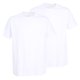 thumbnail image 1 of TOM TAILOR Camiseta de hombre, paquete de 2 - Camiseta de la suerte, media manga, cuello redondo, lisa Blanco XL (X-Large), 1 of 4