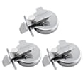 thumbnail image 1 of Adjustable Magnetic Seam Guide for Sewing Machines | Stainless Steel Thickness Guide for Lockstitch & Industrial | Universal Curved Edge-silvery-3pcs, 1 of 7