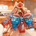 thumbnail image 2 of New Anime Disney Keychain Cartoon Avatar Pendant Car Key Chain Key Ring Keyring Phone Bag Ornament Fashion Jewelry Kids GiftsChina Gong Bohan LED, 2 of 2