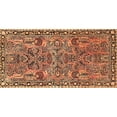 thumbnail image 1 of Ahgly Company Indoor Rectangle Traditional Dark Sienna Brown Area Rugs, 6' x 9', 1 of 6