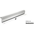 thumbnail image 2 of Baseboarders Basic Series Galvanized Steel Easy Slip-On Baseboard Heater Cover in White (4 ft, Cover, No Accessory), 2 of 5