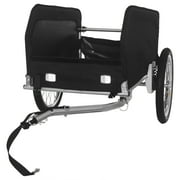 Heavy-Duty Bike Cargo Trailer, 88LBS Capacity, Foldable & Waterproof for Camping