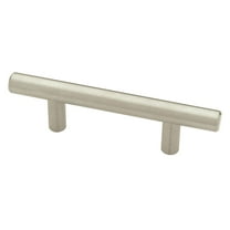 Liberty Hardware P02164 Bauhaus 2-1/2" Center To Center Bar Cabinet Pull - Stainless Steel