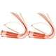 thumbnail image 1 of Cadenas de Nieve para Automóvil, Cable de Neumático Antideslizante para La Mayoría de Automóviles, Camionetas Y SUV, de 20 Piezas, Naranja shamjiam Cadenas para neumáticos de nieve para automóviles, 1 of 8
