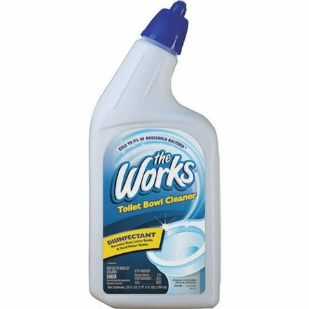 The Works Toilet Bowl Cleaner 24OZ, Each