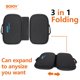 thumbnail image 3 of Cojín para asiento Sojoy iGelComfort plegable de gel y espuma viscoelástica, 3 of 8
