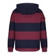 thumbnail image 5 of Dolkfu Sudadera con capucha de rayas para hombre, sudadera deportiva con cremallera de 1/4, camiseta de fitness con capucha para hombre XXL, 5 of 5