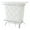 White, variant on Furniture of America Perii Contemporary Faux Leather Tufted Bar Table in White