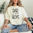 thumbnail image 2 of Proud Dad Of Boys Arrow Graphic, Ivory Comfort Colors T-Shirt, 2XL, 2 of 3