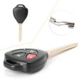 thumbnail image 2 of NS 3 Buttons Keyless Entry Remote Key for Toyota for RAV4 2006-2010, Yaris 2007-2012, Camry 2007-2010 (FCC ID:HYQ12BBY), 2 of 5