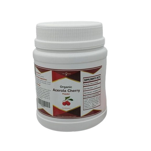 Acerola Cherry Powder, 10 oz: Pure and Organic Acerola Cherry Powder for sale