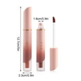 thumbnail image 3 of Lip Blusher Powder, Matte Lip Glaze, Long-Lasting Lip and Cheek Tint, Non-Sticky Velvet Finish, 3 of 6