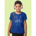 thumbnail image 2 of Ride A Cool Bike T-Shirt Juniors -Image by Shutterstock,  x-Small, 2 of 4