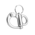 thumbnail image 1 of Acero inoxidable Snap Shackle Al aire libre Portable Polidado Alambre de servicio pesado Freeado Fregadero Fijación Hook Bookboat Canoa Hardware AweSitey OD002926-00, 1 of 7