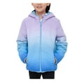 thumbnail image 6 of Rokka&Rolla Girls' Reversible Jacket Fleece Lined Puffer Coat, 6 of 11