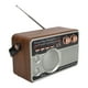 thumbnail image 5 of Altavoz USB recargable con Bluetooth portátil con radio FM/AM/SW para disco U/tarjeta de memoria, 5 of 5