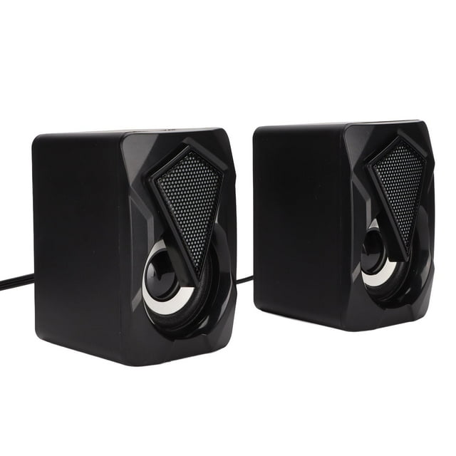 Altavoz De Escritorio X2 Para Computadora, Altavoces Portátiles Con Cable Y Alimentación USB Para PC Con Luz De Respiración Para Oficina En Casa