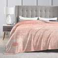 thumbnail image 6 of Pink Textured Background Throw Blanket, Anti-Pilling Ultra-Soft Micro Fleece Cover Blanket for Bed Sofa, for All Seasons, 40"x30", 6 of 9