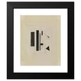 thumbnail image 2 of Kazimir Malevich 20x24 Black Modern Framed Museum Art Print Titled - Untitled (Suprematist Composition) (1919), 2 of 5