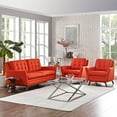 thumbnail image 5 of Modway Beguile 3 Piece Fabric Sofa Set in Sunny, 5 of 7