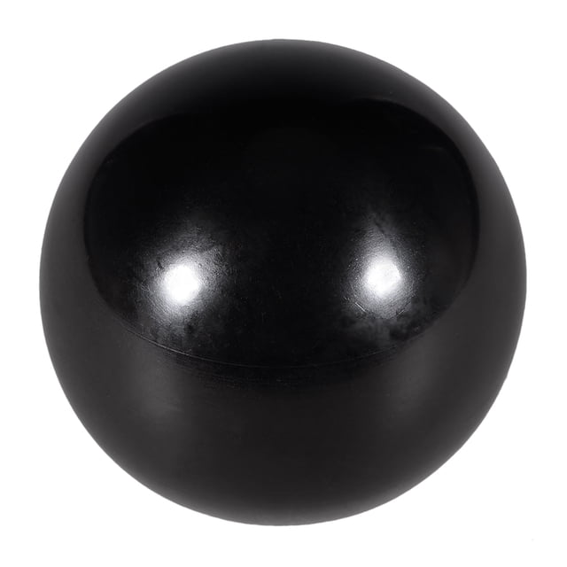 Unique Bargains 5 Pcs Thermoset Ball Knob M6 Female Thread Machine Handle 30mm Diameter Smooth Rim Black