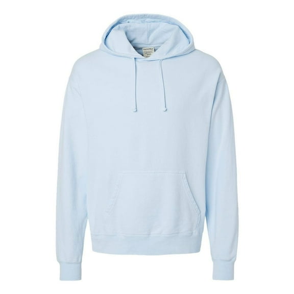 ComfortWash by Hanes B35800268 Garment-Dyed Unisex Hooded Sweatshirt, Soothing Blue - 3XL