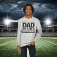 thumbnail image 3 of Dad of Girls, Outnumbered Color Blast Crewneck Sweatshirt, 3 of 3