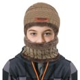 thumbnail image 2 of Viworld Kids Winter Warm Knit Beanie Hat and Circle Scarf Set with Fleece Lining for Children Boys Girls, 2 of 7