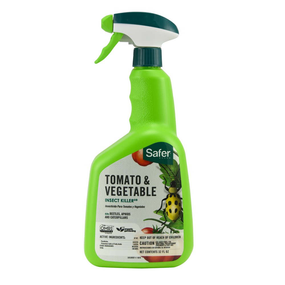 Safer Brand Tomato & Vegetable Insect Killer 32 fl oz ReadyToUse Spray