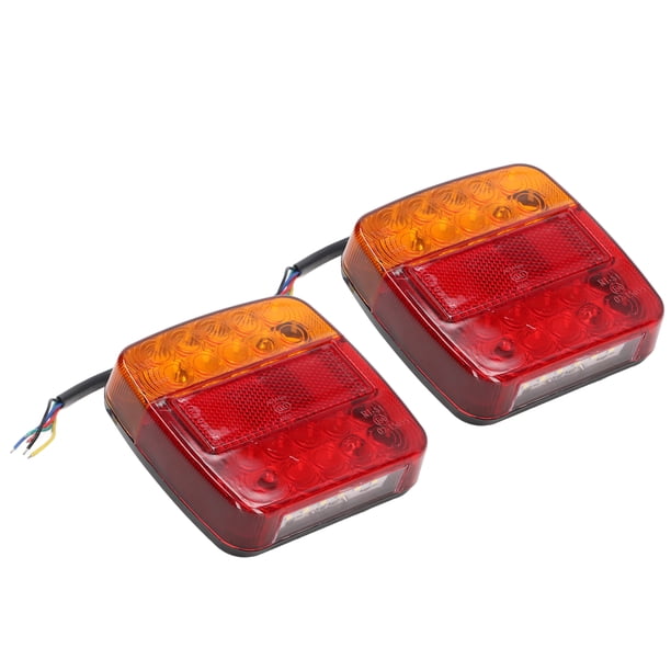 Luz de freno trasera, 2 luces traseras LED de 12 V, luz de señal de giro trasera, valor inmejorable