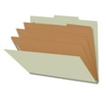 25 Pt. Pressboard Classification Folders, 2/5 Cut ROC Top Tab, Letter