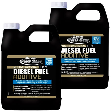 2 Pack Star Brite LPC Diesel Fuel Additive Cetane Booster Winter Treatment 1 (Best Engine Treatment For Burning Oil)