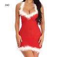thumbnail image 1 of Fiesta de Navidad Disfraz de club nocturno Vestido de uniforme de cosplay sexy con ropa interior, M Advancent XX000058-02, 1 of 7