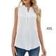 thumbnail image 4 of Blusa Sin mangas para mujer Qarigey Blanco XXL, 4 of 6
