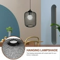 thumbnail image 5 of CRAFTHROU Lamp Protector Iron Pendant Shade Lamp Shade Black 1Pcs, 5 of 5