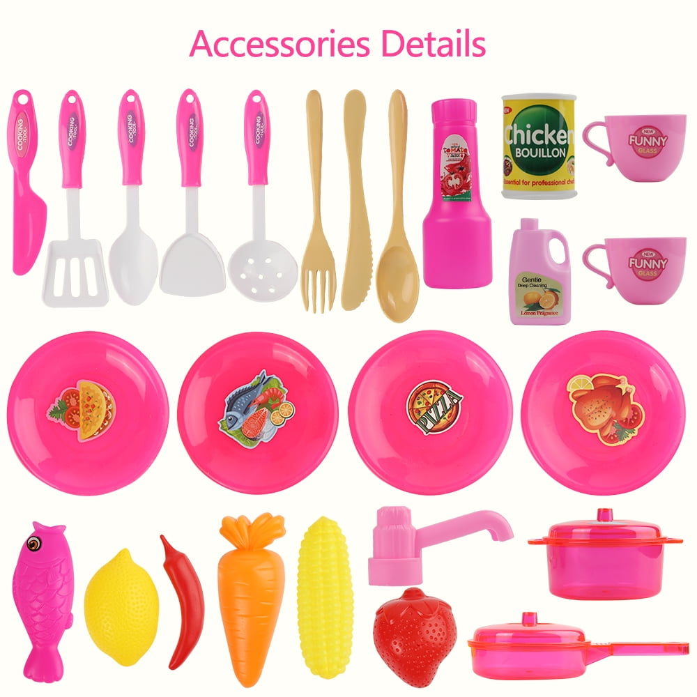 Jumbo Kitchen Miniature Chef Play Set Complete with Light and Sound