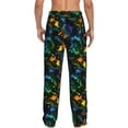 thumbnail image 3 of Goofa Retro Truck Printed Soft Pajama Pants for Men, Wide Leg Comfy Casual Lounge Yoga Pants-XX-Large, 3 of 9