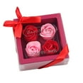 thumbnail image 1 of Fall Decorations For Home 1 Box(4Pcs) Floral Scented Soap Rose | Plant Scented Soap Flower Petals In Gifted Box For Valentine's Day Onesize, 1 of 4