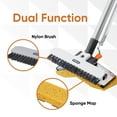 thumbnail image 5 of Superio Sponge Mop, Butterfly Squeeze Mop for Tile, Laminate, Bathroom, Kitchen, 5 of 10