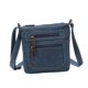 thumbnail image 5 of Bolso de mezclilla informal, bolso de compras, moderno bolso de almacenamiento con cremallera para mujer, oficina, 5 of 9