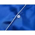 thumbnail image 5 of Beezizac Satin Pajamas for Girls - Royal Blue Cute Silky Summer Shorts Soft PJ Set Size 6/7, 5 of 7