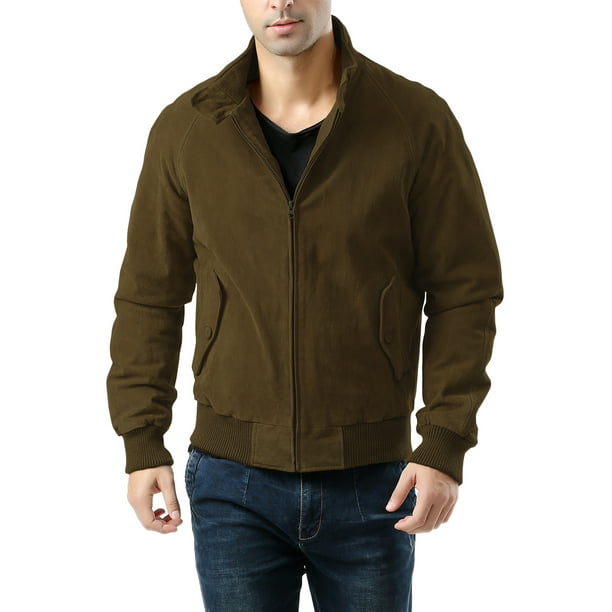 Landing Leathers - Landing Leathers Men's WWII Suede Leather Bomber ...