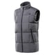 thumbnail image 1 of Chaleco calefaccionado para hombre con capucha desmontable, 9 zonas de calor, chaleco de caza calefaccionado para caza y esquí al aire libre en invierno, sin batería (3XL rojo) XL, gris, 1 of 5