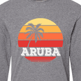 thumbnail image 4 of Inktastic Aruba Vacation Long Sleeve T-Shirt, 4 of 5